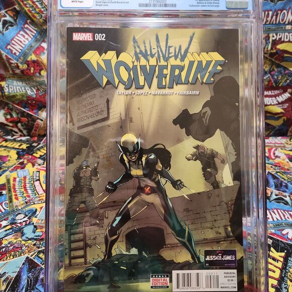 All-new Wolverine #2 CGC graded 9.8 - Picture 6 of 6